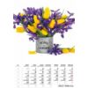 Kép 4/7 - *02987 FALINAPTÁR 2022 Virágcsokrok T094-04 spirálozott 22*33cm