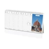 Kép 2/2 - *05329 NAPTÁR asztali KÉPES 2025 Europa álló papírtáblás Dayliner 32*15cm