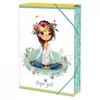 Kép 1/4 - *14651 FÜZETBOX A4 ARGUS  Yoga Girl/Segments  1231-03..
