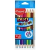 Kép 2/4 - *26613 SZÍNES CERUZA 12*2 Duo MAPED 