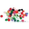 *34282 POM-POM dekor 30mm színes CRE ART 30db/csom