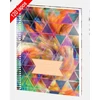 Kép 3/5 - *38204 FÜZET spirál A4 CONCARD 120l kemény fedeles kockás, vonalas,