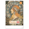 Kép 1/3 - *38863 FALINAPTÁR 2024 Alphonse Mucha 6094-AM