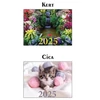 Kép 5/5 - *50660 PLAKÁTNAPTÁR 2025 A3 297*420mm T-Calendar éves tervező mintás