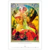 Kép 4/5 - *52906 FALINAPTÁR Alfonz Mucha-2024  H259  33,5*55,5cm