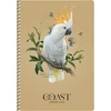 Kép 3/6 - *53763 FÜZET spirál A5  SHKOLYARYK "Wild Nature" 96l kockás keményfedeles