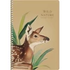 Kép 4/6 - *53763 FÜZET spirál A5  SHKOLYARYK "Wild Nature" 96l kockás keményfedeles