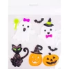*55018 ABLAKMATRICA zselés Halloween mintás