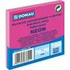 NOTESZ ÖNTAPADÓS  76*76mm  100l DONAU neon D7587