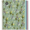 *56228 FÜZET spirál A4 MQ Garden Green  # karton 4*30lap  46594