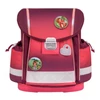 Iskolatáska BELMIL Classy with Patches23 merev falú  403-13 (Mahogany, AAB538)