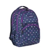 *57427 Hátitáska BUDMIL ovális Irma 10110220 kék pöttyös