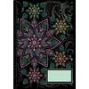 Kép 5/9 - *57801 FÜZET A4 CONCARD mintás, 40l #,=, sima matt fóliázott UV lakkozott boritóval