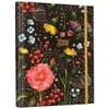 Kép 1/4 - FÜZET SPIRÁL 17*24 cm Victoria's Journal pontozott, gumírozott,rejtett spirál (mezei virágos, P1115-0083)