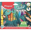 Kép 1/2 - *59237 ROSTIRON 12 vastag MAPED "Jungle Fever" kimosható 5mm