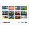 Kép 2/5 - *59986 FALINAPTÁR 2025 Landscapes tájak GOS H128   45*31,5cm