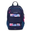 Kép 7/8 - *60708 Hátitáska OXI Sport Flowers kék+tolltartó  8-39725E