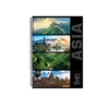 Kép 1/2 - FÜZET spirál A4 vonalas  PP "Let's Travel" 100l, dupla spirál, mikroperforált (Asia, LCBB0556)