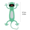 Kép 1/4 - KÖNYVJELZŐ műa. 3D állatfigurás (gekko, 3)