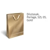Kép 4/4 - DISZTASAK Lizzy Perlage M szalagos egyszínű metál 18*23*9 cm
