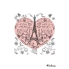 Kép 1/3 - FÜZET A4  VICTORIA  mintás vonalas 96l vegyes minta (Paris Love, ISVFPPL496TV)