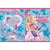 Kép 3/4 - FÜZET A5 UNIPAP vonalas 32lap glitter Barbi ** (Barbie glitter, UN1011V2)