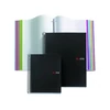 Kép 1/3 - FÜZET spirál A4 MQ Note Book 8 reg. = PP  8x25lap (fekete, A15246281/43006)