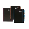 Kép 2/2 - FÜZET spirál A4 PUKKA PAD Neon black project book 5reg.= PP 100l gumis