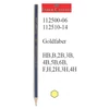 Kép 2/2 - GRAFIT FABER Castell Goldfaber  HB hatszögletű csíkos 112500