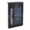 Kép 1/3 - Parker Jotter Royal golyóstoll rozsdamentes acél+notesz+díszdoboz 2061287