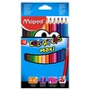 Kép 2/2 - SZÍNES CERUZA 12 MAPED Maxi ColorPeps trió 5mm bél