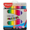 Kép 2/2 - SZÍNESCERUZA 18 MAPED ColorPeps trió FÉM doboz
