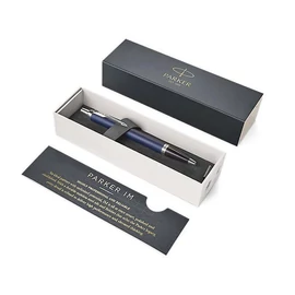 Parker I.M. Royal Golyóstoll matt kék ezüst klipsz