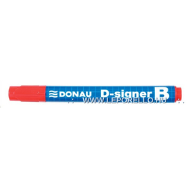 TÁBLAFILC DONAU D-signer B kerek piros  2-4mm