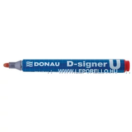 MARKER DONAU D-signer U kerek piros  2-4mm