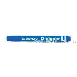 MARKER DONAU D-signer U kerek kék  2-4mm