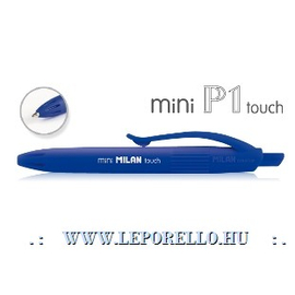 GTOLL MILAN P1 mini Touch gumírozott test kék