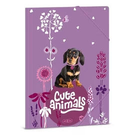 GUMIS DOSSZIÉ A4 ARS UNA vegyes minta (Cute Animals Puppy, 50213696)