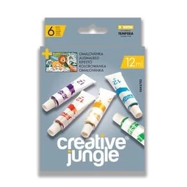 TEMPERA  6 SAKO 12ml alu tubusos ajándék kifestővel