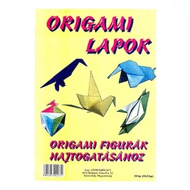 ORIGÁMI LAPOK A4 T-CREA intenzív színek  10ív/cs
