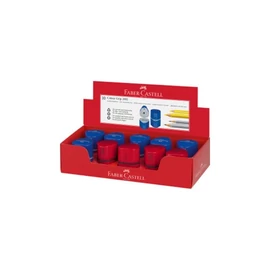 *12797 HEGYEZŐ tartályos 3-as FABER CASTELL GRIP trió  2grafit+színes, vegy.szin