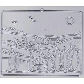 *14435 SZINKÉPVARÁZS forma nagy üvegmatrica festékhez  126