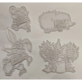 *14436 SZINKÉPVARÁZS forma kicsi üvegmatrica festékhez 125