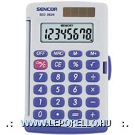 SZÁMOLÓGÉP SENCOR zseb SEC-263/8 DUAL