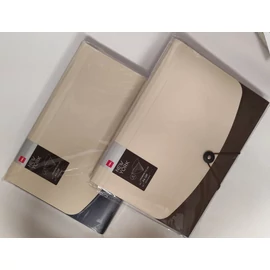 *17313 HARMÓNIKAMAPPA DELI 12 rekeszes Antilop gumis DEL05558