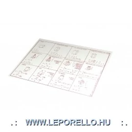 *17983 MÉRTÉKEGYSÉGEK téridomtáblázat/felszín-térfogat számítás   műa