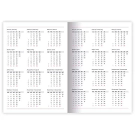 *20212 HATÁRIDŐNAPLÓ 2026 A5 napi  Lizzy  14.8*21cm