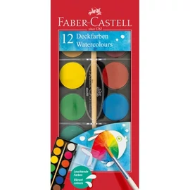 *22242 VÍZFESTÉK 12 FABER Castell 30mm nagygombos 125012/125018