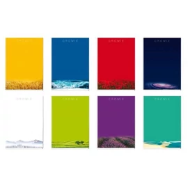 *22273 FÜZET A4 BLASETTI-2 kockás 42l 80gr. vegyes mintás