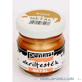 ACRYLFESTÉK 50ml metál Pentart (csillogó bronz, 3506/007419)